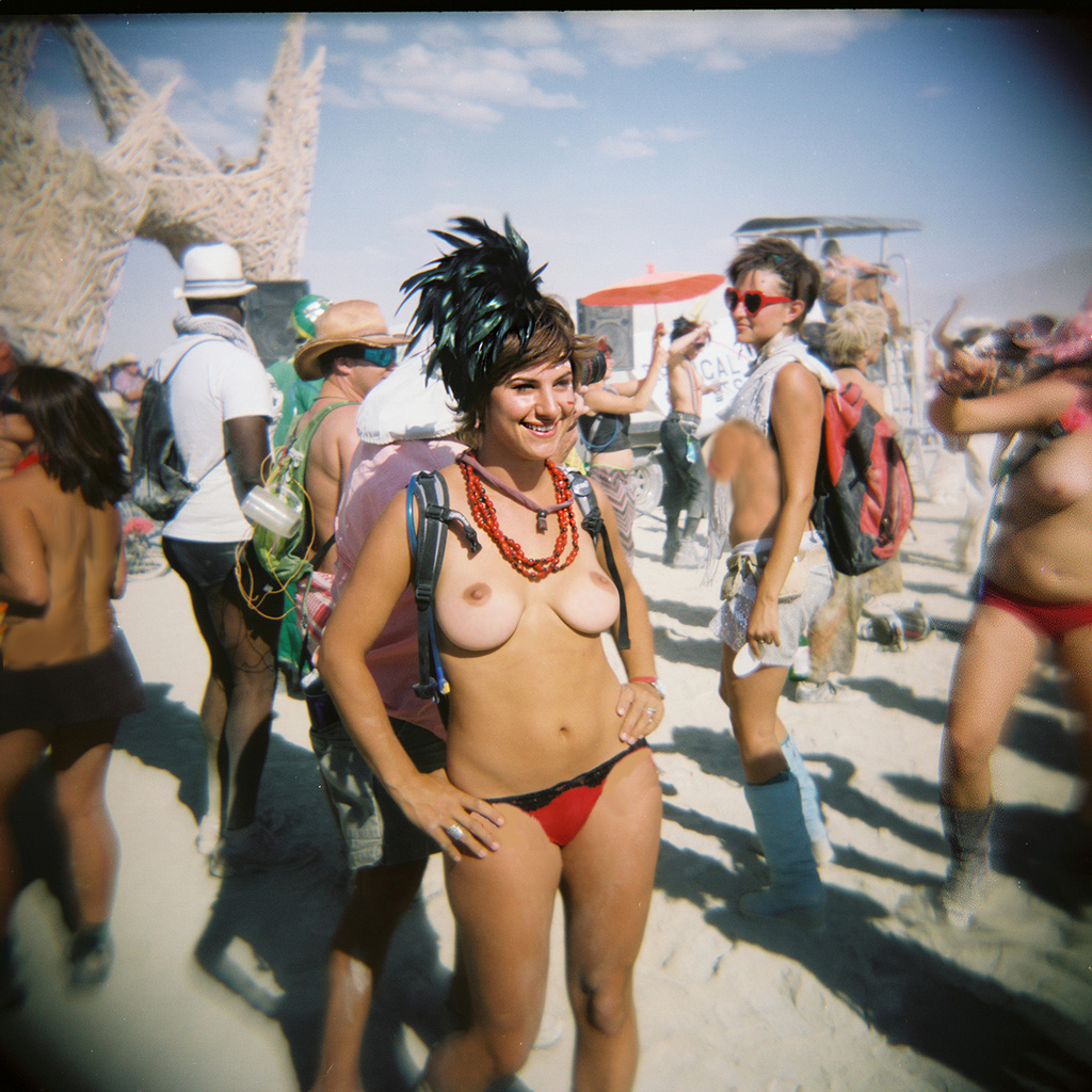 There were giant raves and The Thunderdome, which Burningman Showers Nudes ...